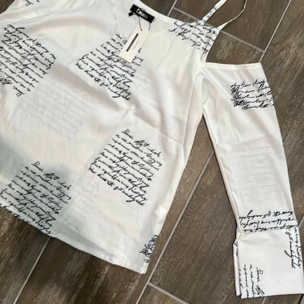 NWT CAUSE boutique top size large. - Picture 2 of 5